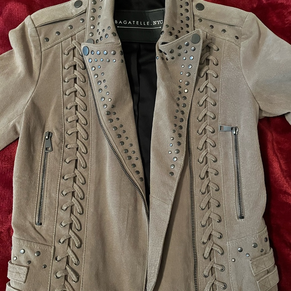 Bagatelle.nyc geniune leather size XS